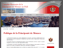 Tablet Screenshot of consulmonaco-ml.net
